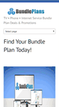 Mobile Screenshot of bundleplans.com